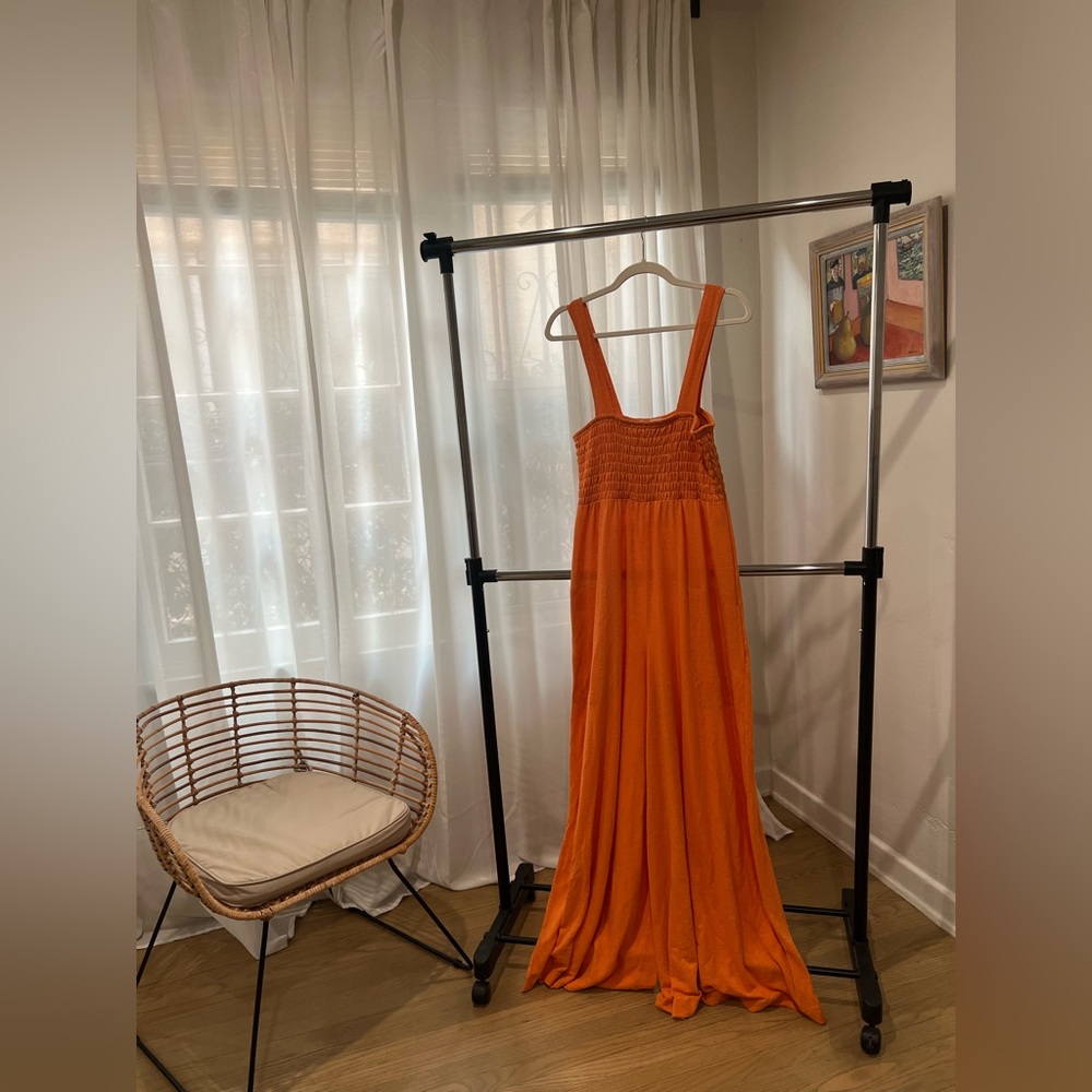 NWT 🧡 Free People Wide Leg Jumpsuit